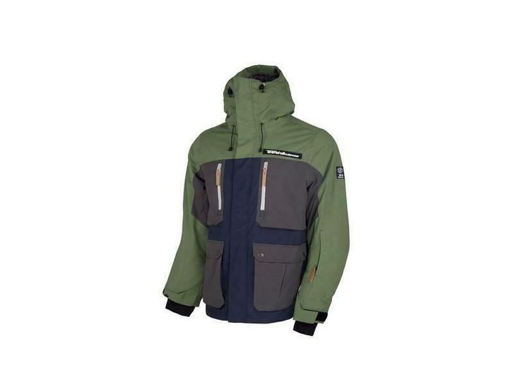 Rehall ski snowboard jas Hampton-R moss maat xs s, Kleding | Heren, Wintersportkleding, Nieuw, Maat 46 (S) of kleiner, Jack