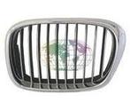 BMW 5 SERIE E39, 2000-2003 - GRILLE, chrome chrome zwart,..., Verzenden, Nieuw, BMW