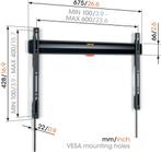 Vogels TVM 3605 | Vaste tv-beugel | 40-100 | max 75kg | VE, Verzenden, Nieuw