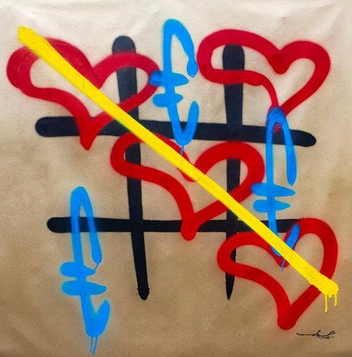 RAM - Money wins the Game - Golden Special Edition, Antiek en Kunst, Kunst | Schilderijen | Modern