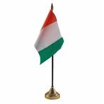 Ivoorkust versiering tafelvlag 10 x 15 cm - Ivoorkust vers.., Ophalen of Verzenden, Nieuw