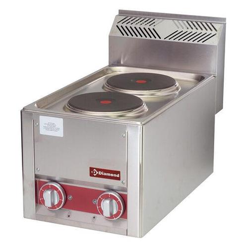 Elektrisch kookfornuis 2 platen, -top- | Diamond | ES6/2PT-N, Zakelijke goederen, Horeca | Overige, Verzenden