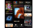 Hisense - MINI-LED 70-79 Ultra HD 4K TV - 75 inch, Audio, Tv en Foto, Televisies, Overige merken, Verzenden, Nieuw, 100 cm of meer