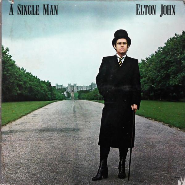 LP gebruikt - Elton John - A Single Man, Cd's en Dvd's, Vinyl | Pop, Zo goed als nieuw, Verzenden