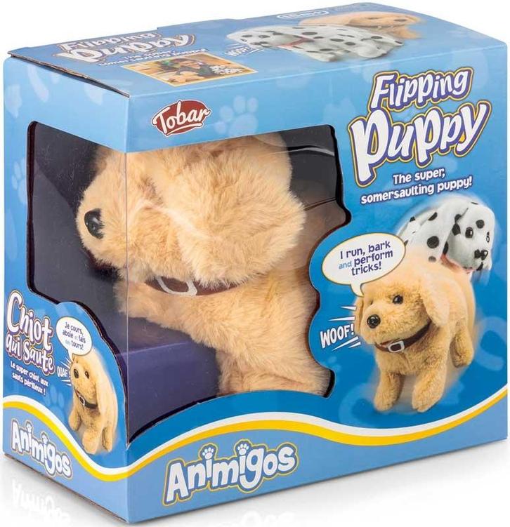 Tobar hond knuffel Flipping Puppy L van €21,99 voor €17,59, Kinderen en Baby's, Speelgoed | Overig, Ophalen of Verzenden