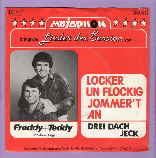 Freddy + Teddy – Locker Und Flockig Jommert An / Drei ..., Cd's en Dvd's, Vinyl Singles, Verzenden