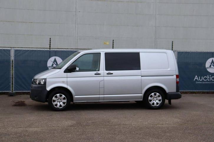 Veiling: Bestelwagen Volkswagen Transporter LPG + Benzine 20, Auto's, Bestelauto's, Handgeschakeld, LPG, Zilver of Grijs, Gebruikt