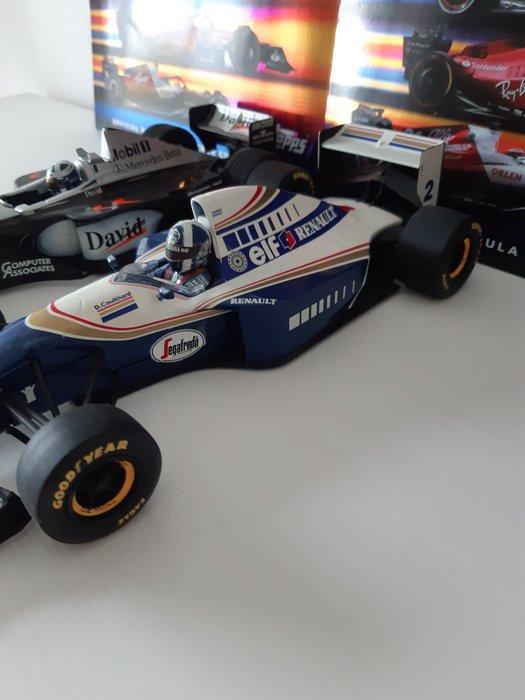 Minichamps 1:18 - Modelauto (2) - McLaren Mercedes, Williams, Hobby en Vrije tijd, Modelauto's | 1:5 tot 1:12