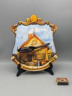 Emaille reclamebord – “Erkend Pannekoekenrestaurant” -, Antiek en Kunst, Curiosa en Brocante
