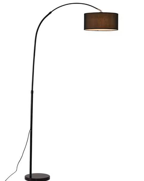 Boog Vloerlamp – Dimbaar LED met 3 Lichtkleuren, Huis en Inrichting, Lampen | Vloerlampen, Nieuw, Verzenden