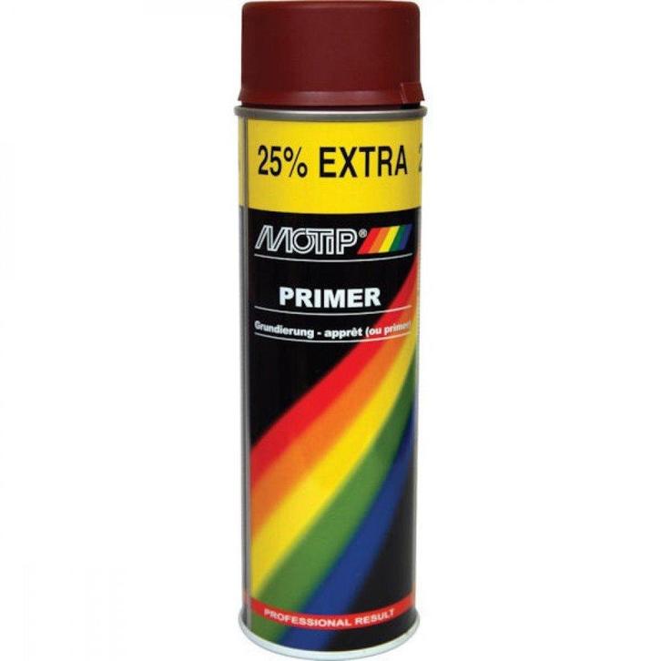 Motip primer 500 ml, rood, spuitbus, Doe-het-zelf en Verbouw, Verf, Beits en Lak, Nieuw, Verzenden