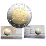 Letland 2 Euro Opkomende Zon 2019 BU Coincard, Postzegels en Munten, Munten | Europa | Euromunten, Verzenden