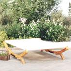 vidaXL Loungebed 165x188,5x46 cm massief gebogen hout, Tuin en Terras, Verzenden, Nieuw