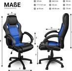 Ergonomische Bureaustoel -  Office Chair - Gamestoel - Volwa, Verzenden, Zo goed als nieuw