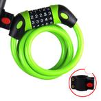 hbs SLOT-H5-037-GRN - Kettingslot met 5-cijferige code - 120, Fietsen en Brommers, Ophalen of Verzenden, Nieuw, Hbs