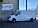 Renault Master T35 2.3 dCi 150 L2H2*NAVI*A/C*HAAK*CAM*TEL*3P, Auto's, Stof, Gebruikt, Overige carrosserieën, Wit