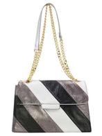 Schoudertas Metallic Zilver, damestas, Sieraden, Tassen en Uiterlijk, Tassen | Damestassen, Verzenden, Nieuw