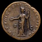 Romeinse Rijk. Marcus Aurelius (AD 161-180). Sestertius Rome, Postzegels en Munten, Munten | Europa | Niet-Euromunten
