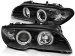 Koplampen BMW E46 03-05 Coupe/Cabrio Xenon CCFL Zwart, Ophalen of Verzenden, Nieuw
