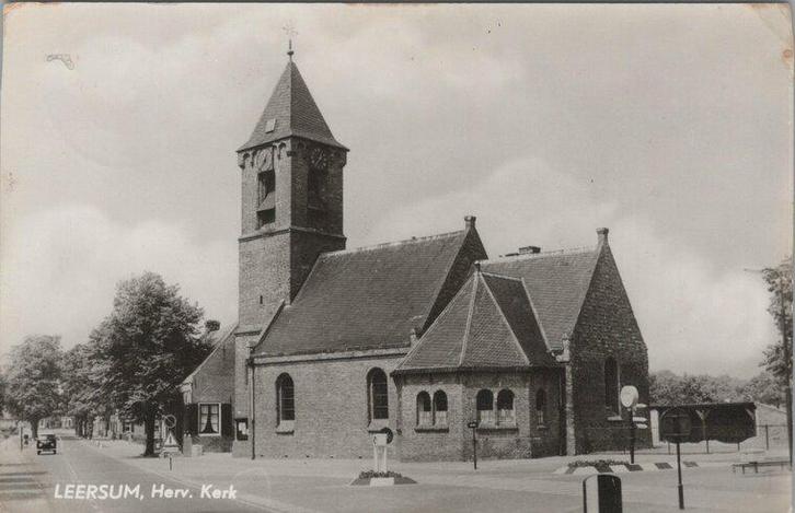 LEERSUM - Herv. Kerk, Verzamelen, Ansichtkaarten | Nederland, Verzenden