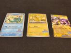 Pokémon - 3 Card - Pikachu, Pikachu feraligatr toxtricity, Nieuw