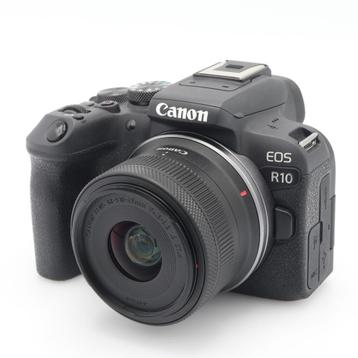 Digitale fotocamera  Canon EOS R10 + RF-S 18-45mm F/4.5-6.3 beschikbaar voor biedingen
