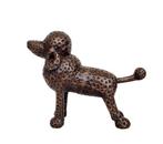 Beeldje - A cute Poodle - Brons