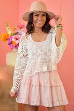 Top broderie roomwit, Kleding | Dames, T-shirts, Ophalen of Verzenden, Nieuw