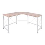 TRUUSK L-vormig Computerbureau - Hoekbureau van MDF - Natuur, Huis en Inrichting, Verzenden, Nieuw