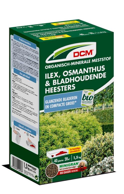 Meststof Ilex, Osmanthus & Bladhoudende heesters (1,5 kg), Tuin en Terras, Aarde en Mest, Ophalen of Verzenden
