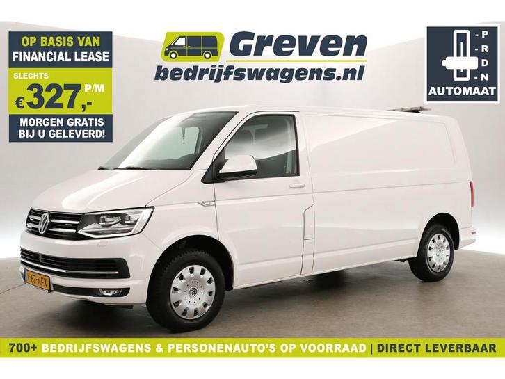 Volkswagen Transporter 2.0 TDI L2H1 150PK Automaat Cam PDC, Auto's, Bestelauto's, Te koop, Automaat, Financial lease, Diesel, Wit