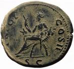 Romeinse Rijk. Trajan (98-117 n.Chr.). Dupondius, Postzegels en Munten
