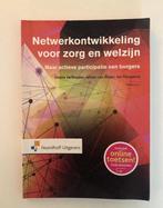 Netwerkontwikkeling voor zorg en welzijn, 9789001834494, Boeken, Studieboeken en Cursussen, Verzenden, Zo goed als nieuw, Studieboeken