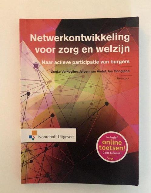 Netwerkontwikkeling voor zorg en welzijn, 9789001834494, Boeken, Studieboeken en Cursussen, Zo goed als nieuw, Verzenden