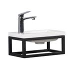 Toiletmeubel Mesa 40 x 22 cm Wit Fonteinmeubel, Doe-het-zelf en Verbouw, Sanitair, Verzenden, Nieuw, Wastafel