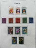 Suriname 1975/1990 - Vergevorderde Verzameling in Davo Album, Postzegels en Munten, Postzegels | Nederland, Gestempeld