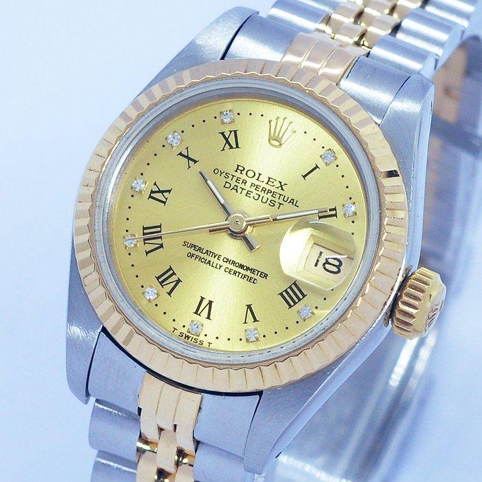 Rolex - Oyster Perpetual Datejust Ladies Diamonds - Ref., Sieraden, Tassen en Uiterlijk, Horloges | Heren