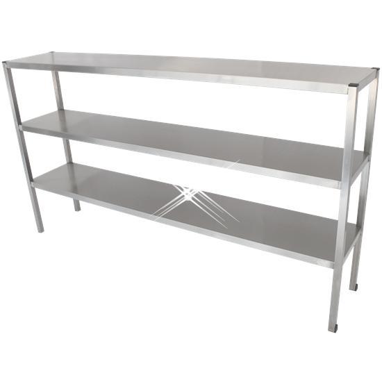 Rvs etagère 3 hoog 1800x350x900 mm, Zakelijke goederen, Horeca | Meubilair en Inrichting, Nieuw in verpakking, Verzenden