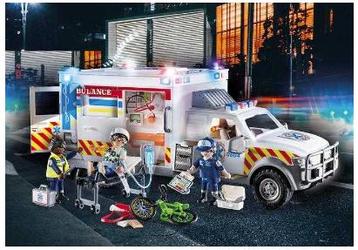Playmobil City Action 70936 Reddingsvoertuig US Ambulance