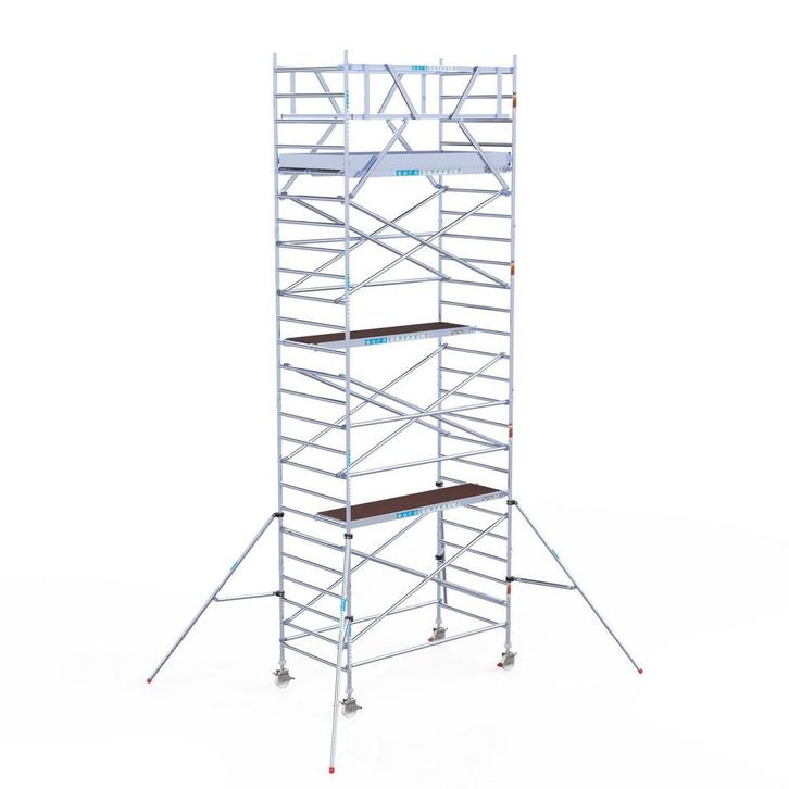 Rolsteiger Original 135x250 8,2m werkhoogte vrijstaand, Doe-het-zelf en Verbouw, Steigers, Rolsteiger of Kamersteiger, Nieuw, 5 meter of hoger