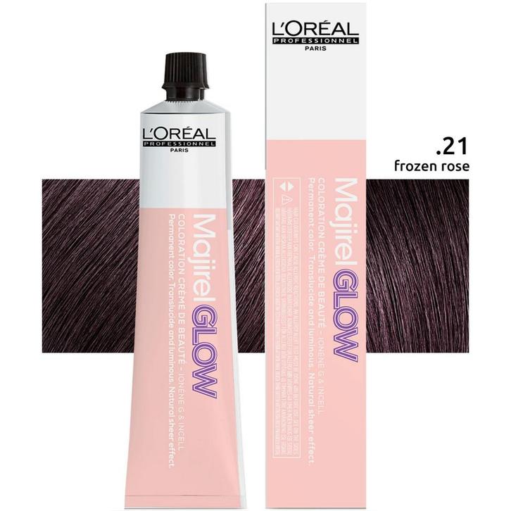 LOréal  Majirel  Glow  Dark Base .21  50ml, Sieraden, Tassen en Uiterlijk, Uiterlijk | Haarverzorging, Nieuw, Verzenden