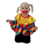 Peuter poncho clown met gele kraag - Clown kleding, Kinderen en Baby's, Carnavalskleding en Verkleedspullen, Nieuw, Verzenden