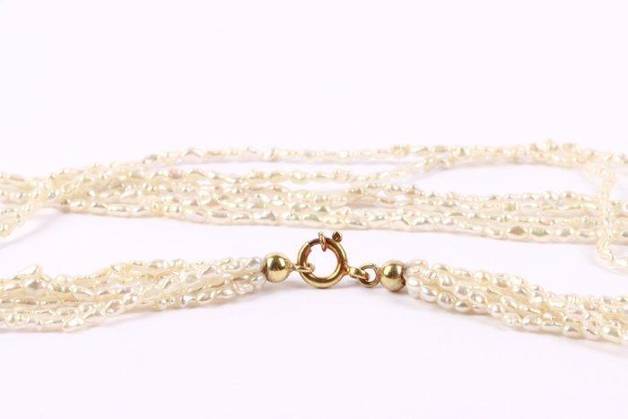 Halsketting - 14 karaat Geel goud, Sieraden, Tassen en Uiterlijk, Kettingen