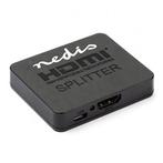 HDMI splitter | Nedis | 2 poorts (4K@30Hz, HDCP, Actief), Audio, Tv en Foto, Audiokabels en Televisiekabels, Nieuw, Verzenden