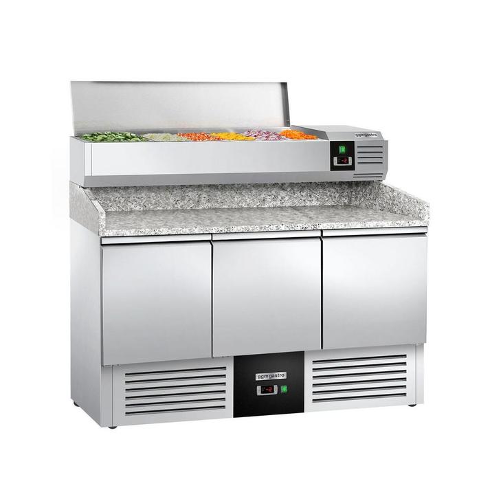 GGM Gastro | Pizza koelwerkbank PREMIUM - 1400x700mm - 3 |, Zakelijke goederen, Horeca | Meubilair en Inrichting, Verzenden