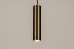Rietveld Hanglampen - Zwart, Brons - Brons, Metaal, Aluminiu, Verzenden, Nieuw