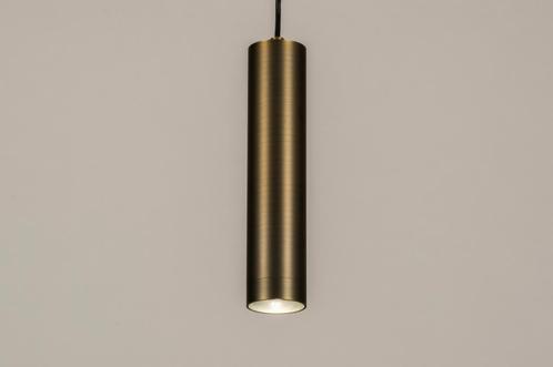 Rietveld Hanglampen - Zwart, Brons - Brons, Metaal, Aluminiu, Huis en Inrichting, Lampen | Hanglampen, Verzenden