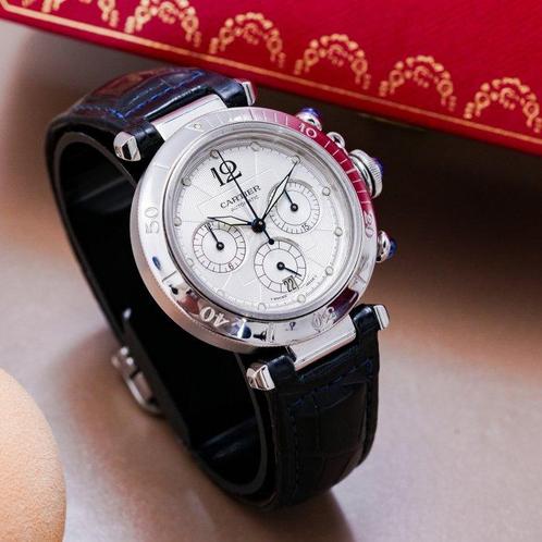 Cartier - Pasha De Cartier Plonguer Chronograph - W31030H3 -, Sieraden, Tassen en Uiterlijk, Horloges | Heren