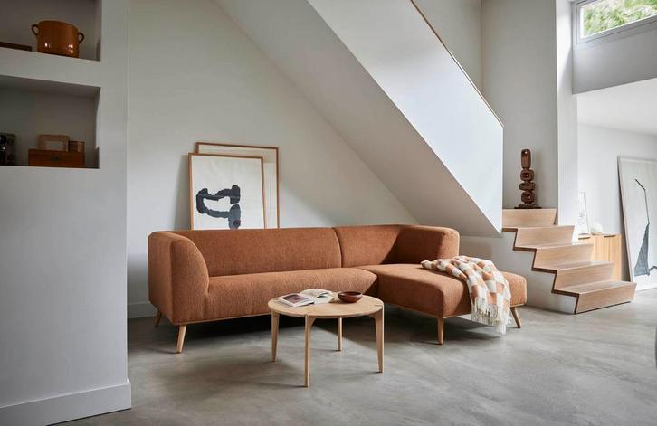 Moderne Design Banken - Scandinavische Banken - Hoekbanken, Huis en Inrichting, Banken | Sofa's en Chaises Longues, Nieuw, Stof