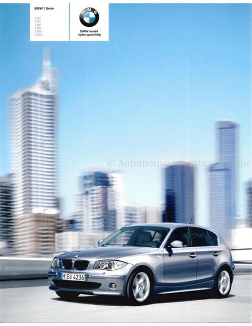 2005 BMW 1 SERIE BROCHURE NEDERLANDS, Boeken, Auto's | Folders en Tijdschriften, BMW